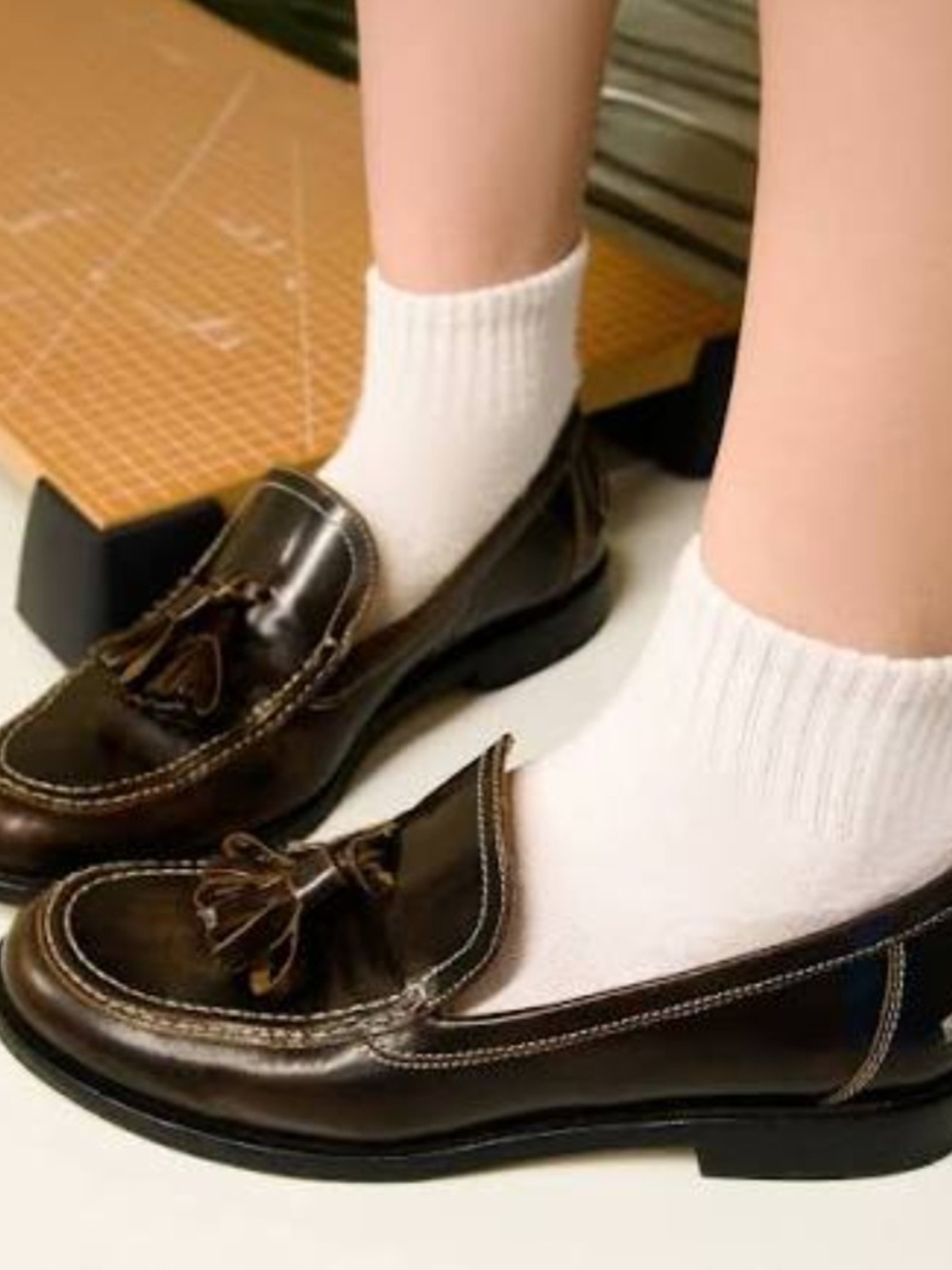 Labucq Dinner Loafer Brown Leather Women 39